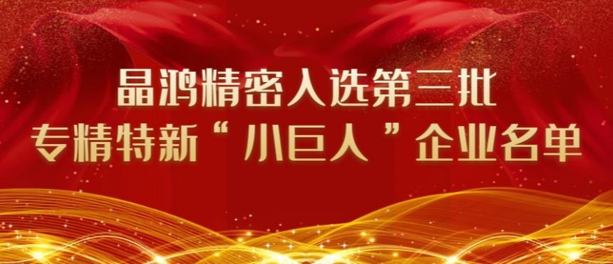 qy球友会精密入选第三批专精特新“小巨人”企业名单